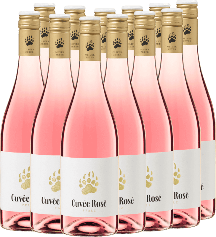 12x Vorteils-Weinpaket - Bärentatze Cuvée Rosé - Oliver Zeter