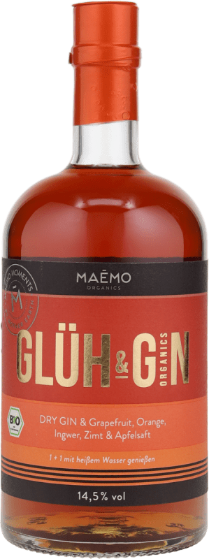Organics Glüh & Gin ginhaltiges Bio-Getränk vegan - Maemo