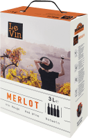 Le Vin Merlot d'Oc 3,0 l Bag in Box - Peter Mertes