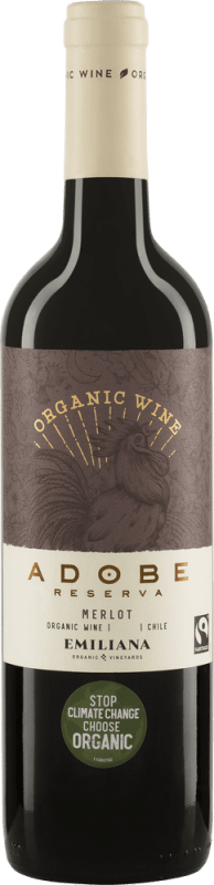 Adobe Merlot Reserva Valle Del Rapel DO - Emiliana