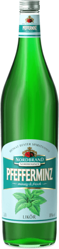 Pfefferminzlikör 3,0 l - Nordbrand Nordhausen