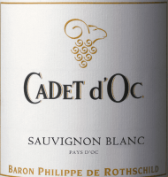 Vorschau: Cadet d'Oc Sauvignon Blanc - Baron Phillippe de Rothschild