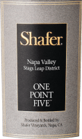 Vorschau: One Point Five - Shafer Vineyards