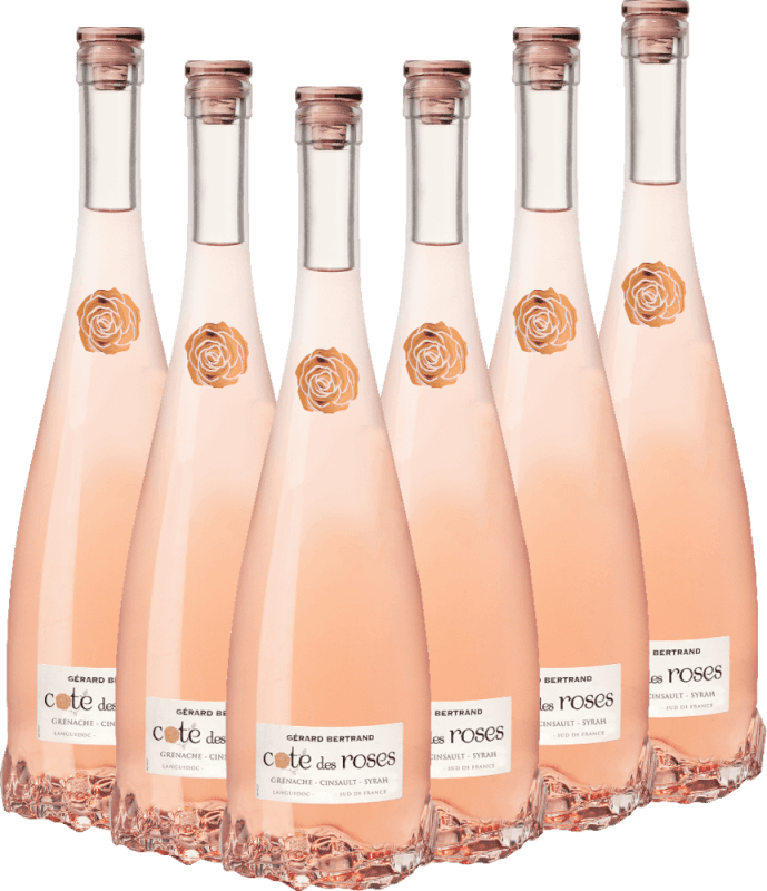 6x Vorteils-Weinpaket Côte des Roses Rosé - Gérard Bertrand