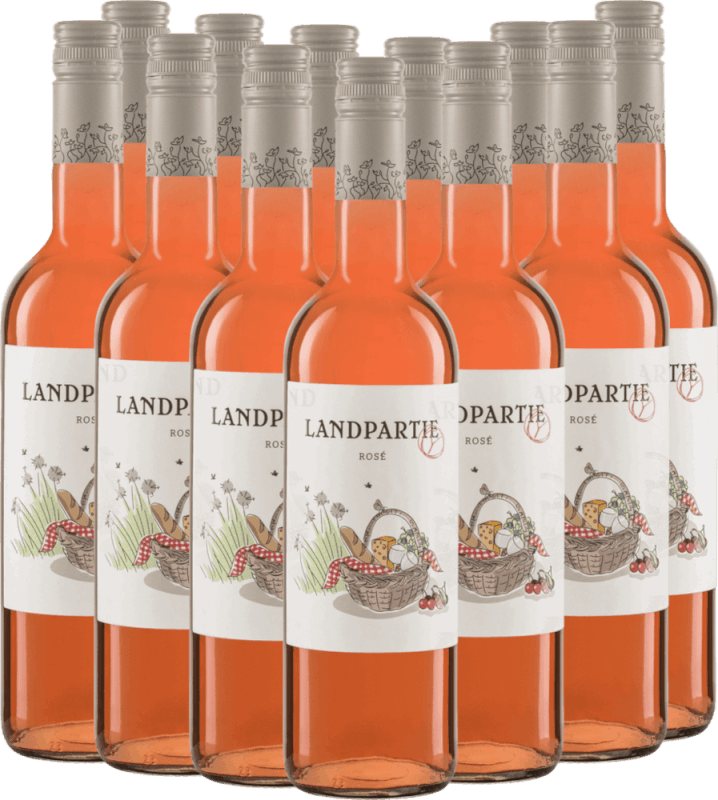 12er Vorteils-Weinpaket - Landpartie Rosé - Peter Riegel Weinimport