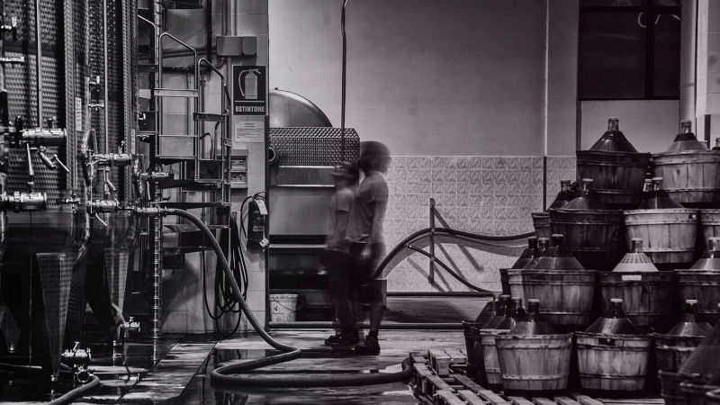 Die Kellerei von Corvezzo