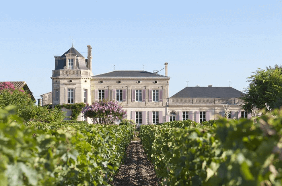 Blick auf das Château