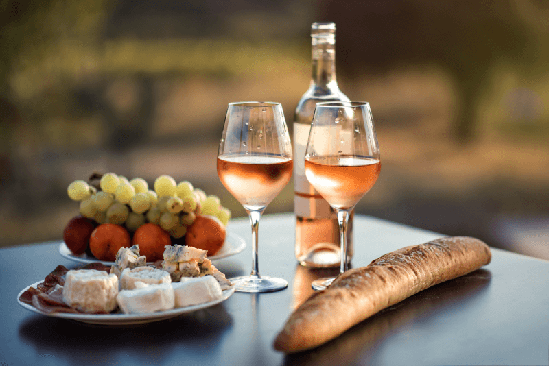 Picknick-mit-Provence-Rose