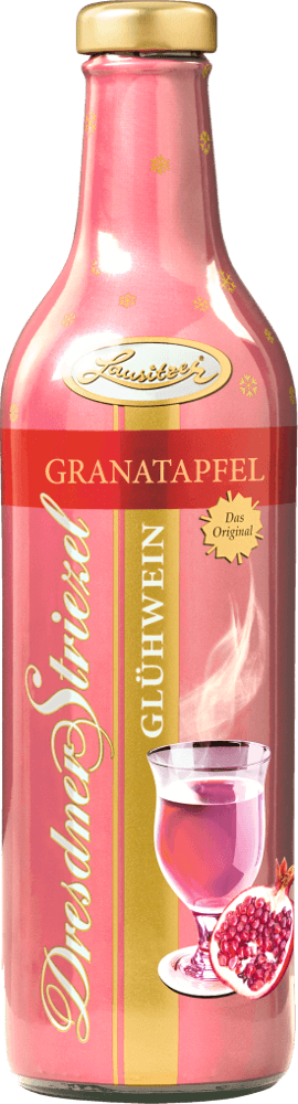 Vorschau: 12x Vorteils-Weinpaket Dresdner Striezel Glühwein Granatapfel - Lausitzer