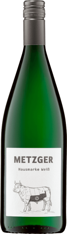 Hausmarke Weiß mild 1,0l - Weingut Metzger