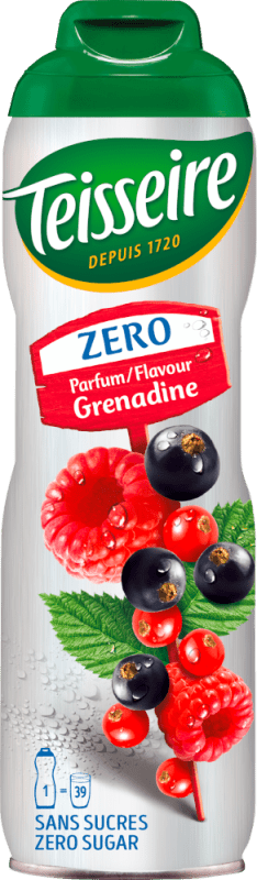 Sirup Grenadine Zero 0,6l - Mathieu Teisseire