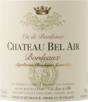 Vorschau: Château Bel Air Bordeaux AOC - A. de Luze & Fils