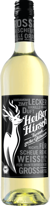 Weißer Bio-Glühwein - Heißer Hirsch