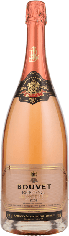 Crémant de Loire Brut Rosé Excellence 1,5l Magnum - Bouvet Ladubay