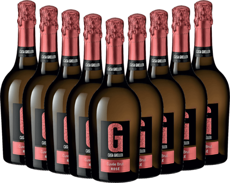 9x Vorteils-Weinpaket Cuvée Brut Rosé Spumante - Casa Gheller