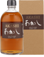 Akashi 5 Years Old Sherry Cask Japanese Single Malt Whisky 0,5l - Eigashima