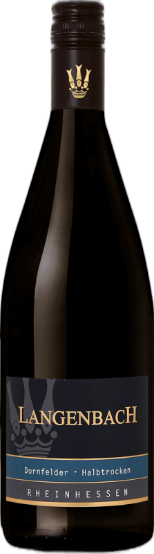 Dornfelder halbtrocken Rheinhessen 1,0 l - Langenbach