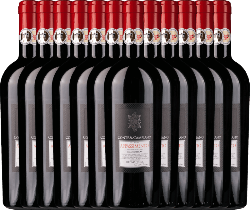 12er Vorteils-Weinpaket - Appassimento - Conte di Campiano