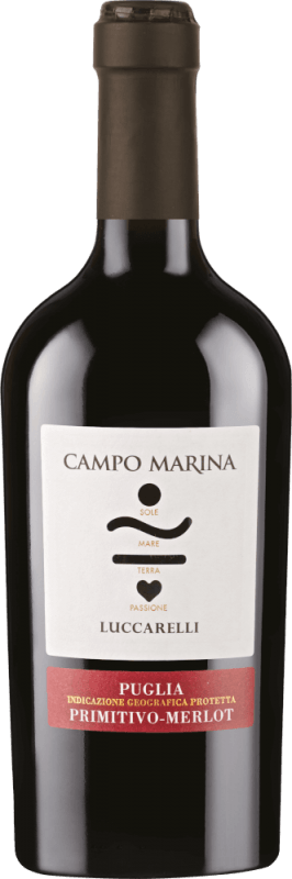 Campo Marina Primitivo Merlot Puglia IGP - Luccarelli