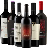 Os melhores vinhos tintos de VINELLO - pacote 6x mais vendido