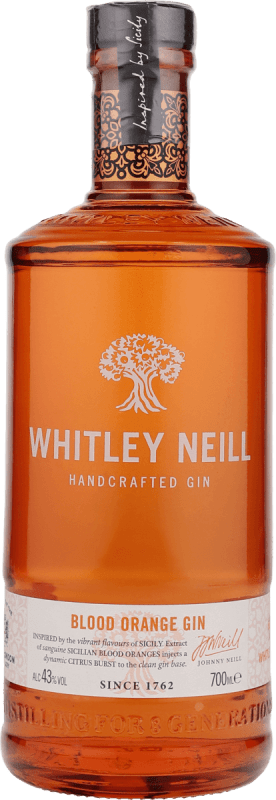 Blood Orange Handcrafted Dry Gin - Whitley Neill