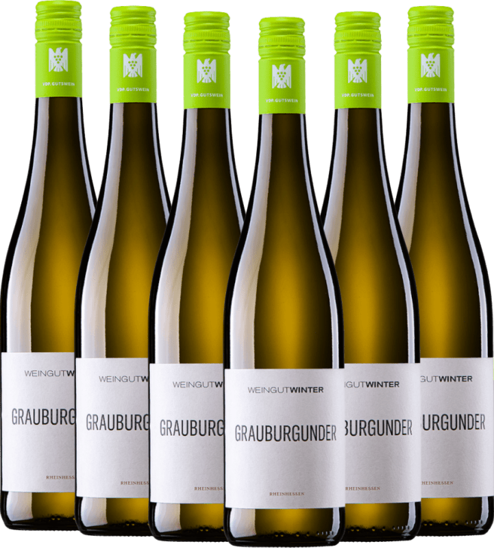 Pacote vantajoso 6x Grauburgunder seco - Vinícola Winter