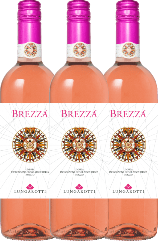 3er Vorteils-Weinpaket - Brezza Rosa Umbria - Lungarotti