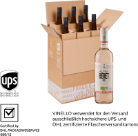 Vorschau: 12er Vorteils-Weinpaket - Le Petit Béret Rosé Prestige Alkoholfrei - Le Petit Béret