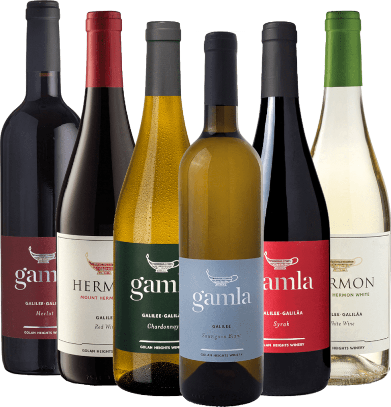6er Probierpaket - Weine aus Israel - Alles absolut Koscher!