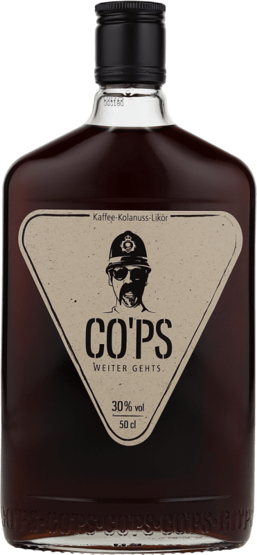Kaffee-Kolanuss-Likör vegan 0,5 l - CO'PS