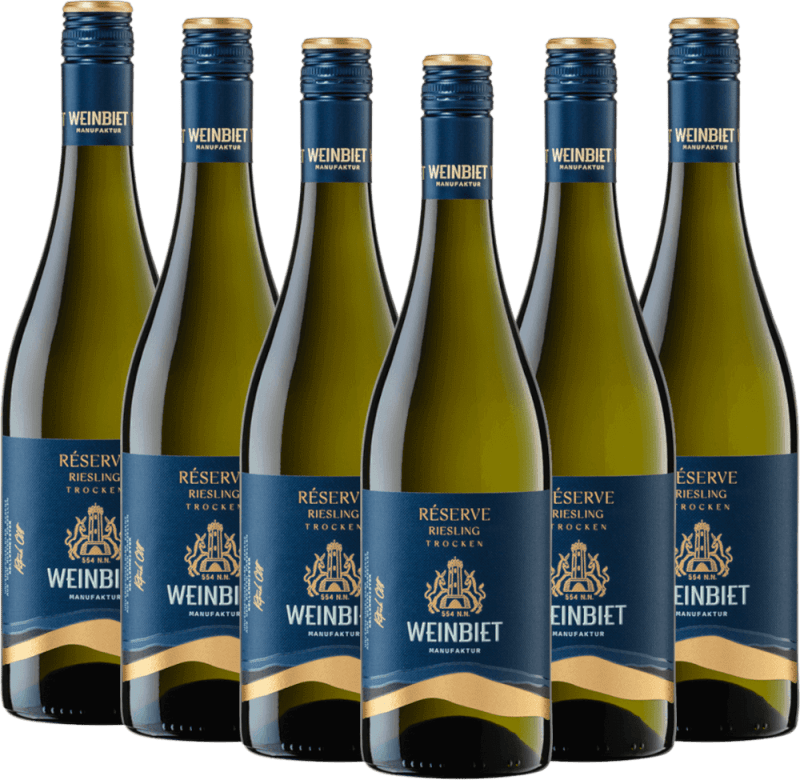 Réserve Riesling trocken - Weinbiet Manufaktur - 6x Vorteilspaket