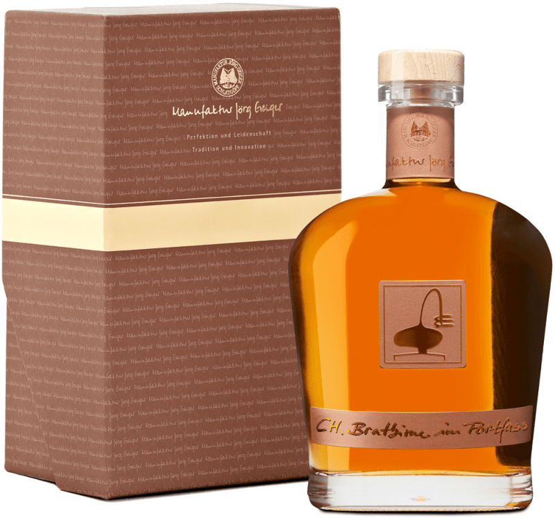 Champagnerbratbirne im Portweinfass - Manufaktur Jörg Geiger