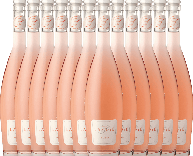 12er Vorteils-Weinpaket - Miraflors Rosé - Domaine Lafage