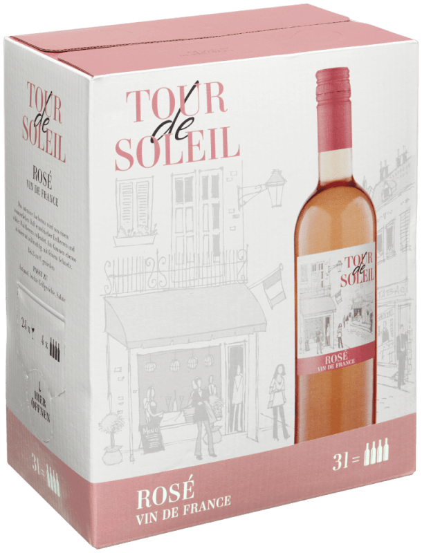 Rosé 3,0 l Bag in Box - Tour de Soleil