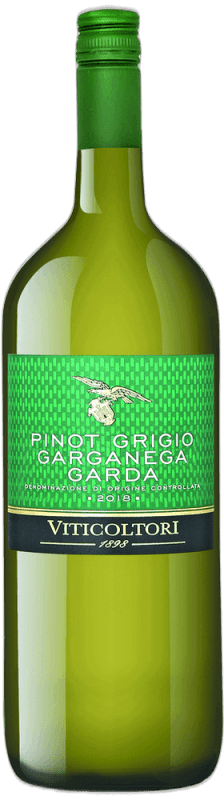 Pinot Grigio Garganega Garda DOC 1,0 l - Viticoltori Ponte