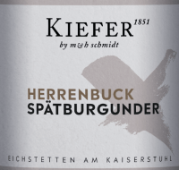 Vorschau: Herrenbuck Spätburgunder trocken 3,0 l Jeroboam - Weingut Kiefer