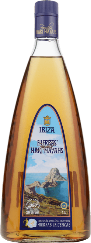 Hierbas Ibiza Kräuterlikör mit Anis 1,0 l - Túnel de Mallorca
