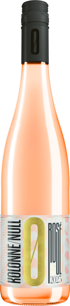 Vorschau: 12er Vorteils-Weinpaket - Rosé alkoholfreier Wein - Kolonne Null