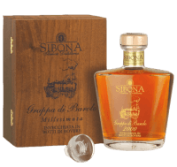Grappa di Barolo Millesimata Riserva Speciale in Holzkiste - Sibona
