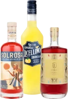 Variedade de aperitivos para momentos borbulhantes - Pacote de degustação 3x
