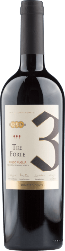 Tre Forte Rosso Puglia IGT - I Quattro Conti