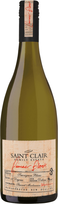 Pioneer Block 3 Sauvignon Blanc Marlborough - Saint Clair Family Estate