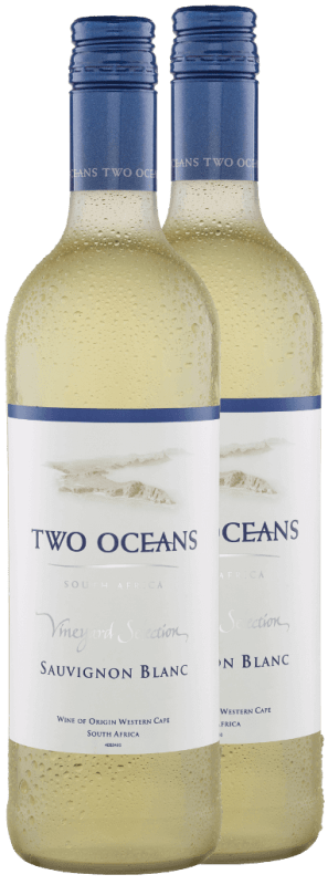 2x Vorteils-Weinpaket Vineyard Selection Sauvignon Blanc - Two Oceans