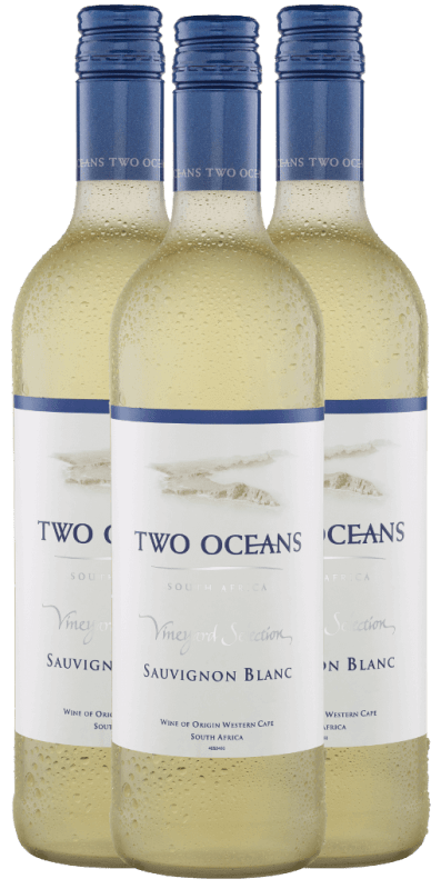3x Vorteils-Weinpaket Vineyard Selection Sauvignon Blanc - Two Oceans