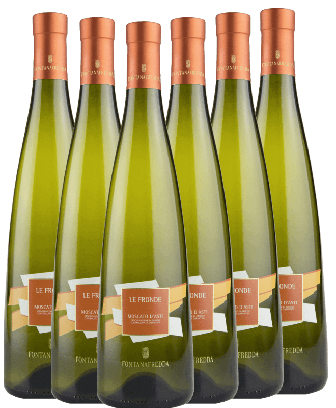 6x Vorteils-Weinpaket Le Fronde Moscato d'Asti DOCG - Fontanafredda