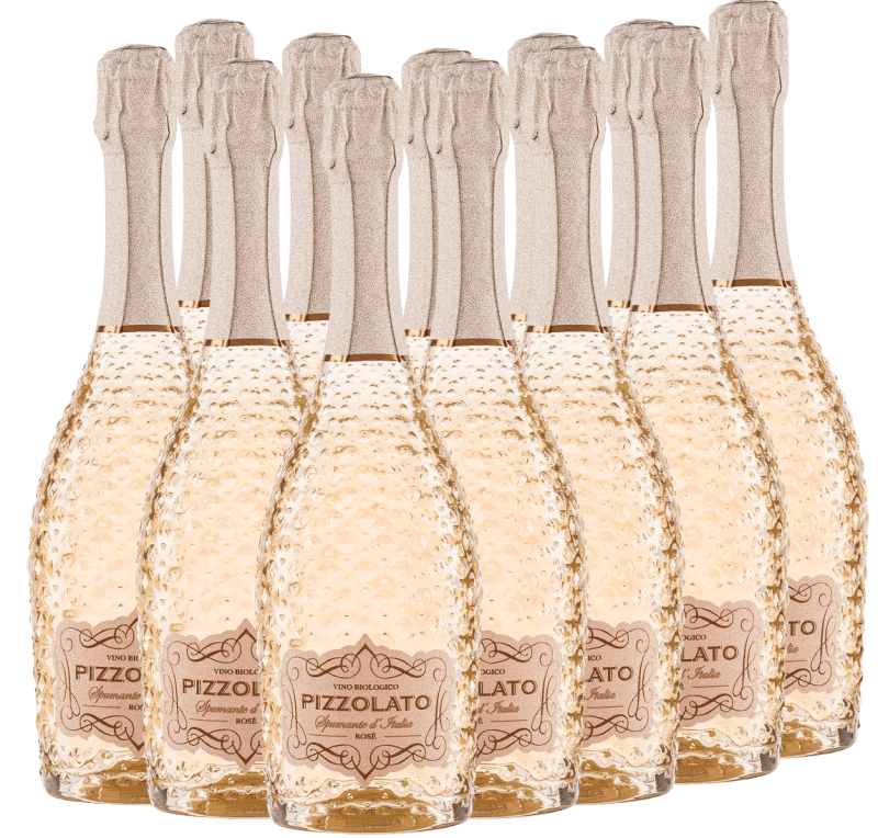 12x Vorteils-Weinpaket Rosé Spumante Extra Dry - Pizzolato