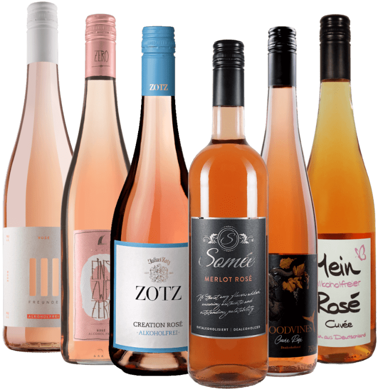 Prazer rosé sem álcool - pack de degustação 6x