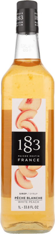 1883 Weißer Pfirsich-Sirup - Maison Routin