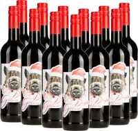 Pacote de Vinho com Vantagem de 12 Garrafas Willys Dornfelder Glühwein - Weinhaus Gebrüder Steffen