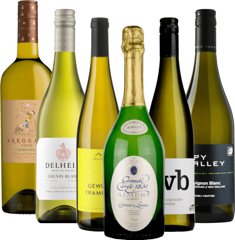 Com vinhos rosés pela Europa - pacote de degustação 6x